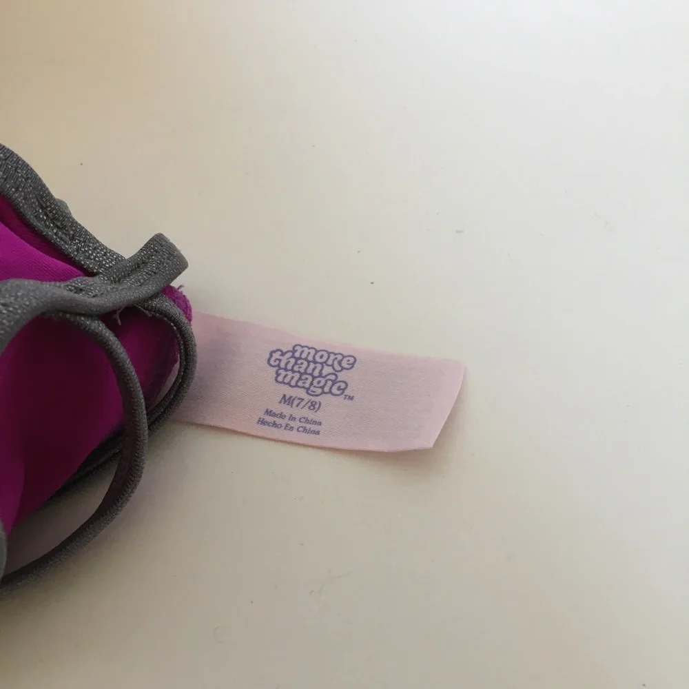 FINAL MARKDOWN Girls more than magic swimsuit medium 7/8